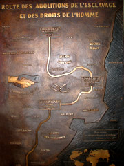 Plaque de bronze
