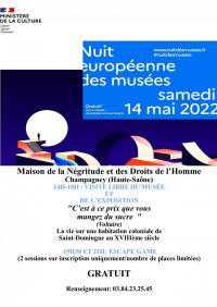 14 mai: Nuit des musées à Champagney