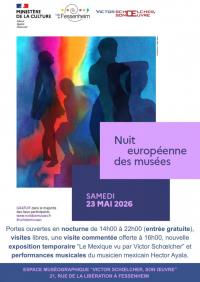 Au programme du p�le culturel de Fessenheim au mois de mai 2026