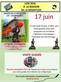 En juin � la Maison de la N�gritude