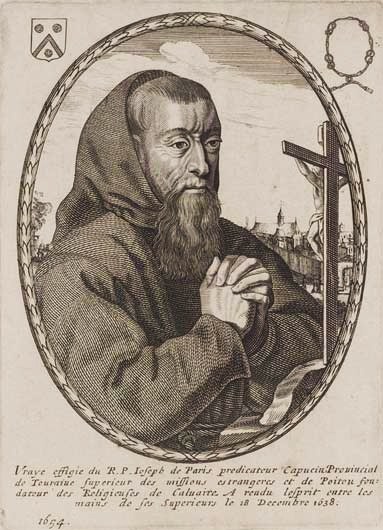 Portrait de capucin, ordre fondé en 1528