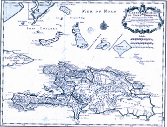                         Carte de Saint-Domingue