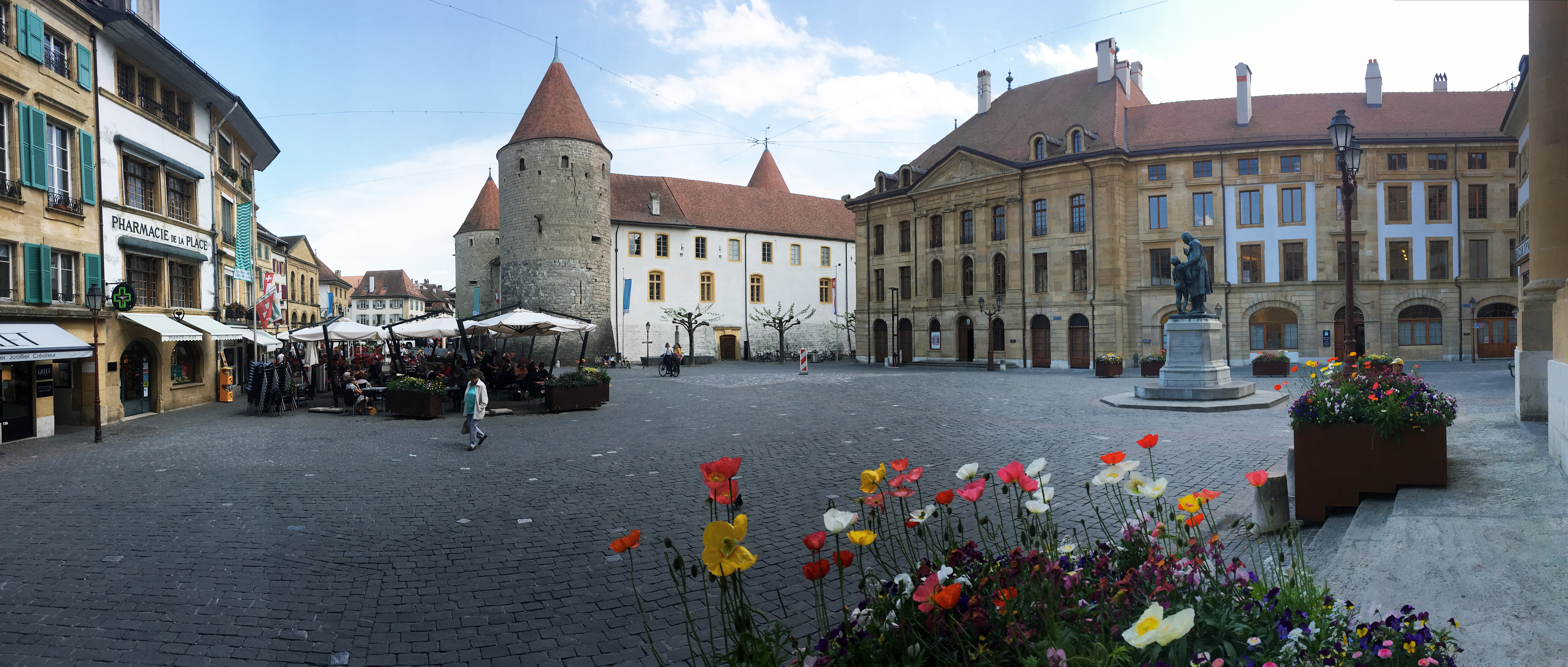 Centre Yverdon. Crdit photo mairie d'Yverdon 