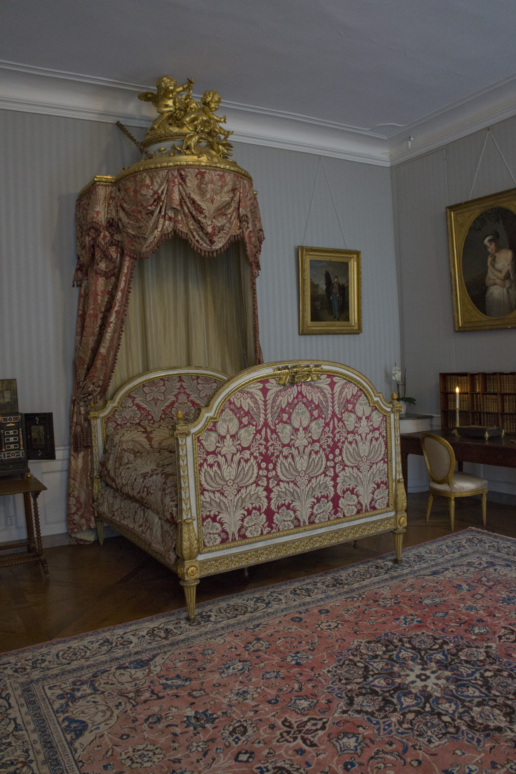 Chteau de Coppet  Chambre - Source Fondation O. D'Haussonville 