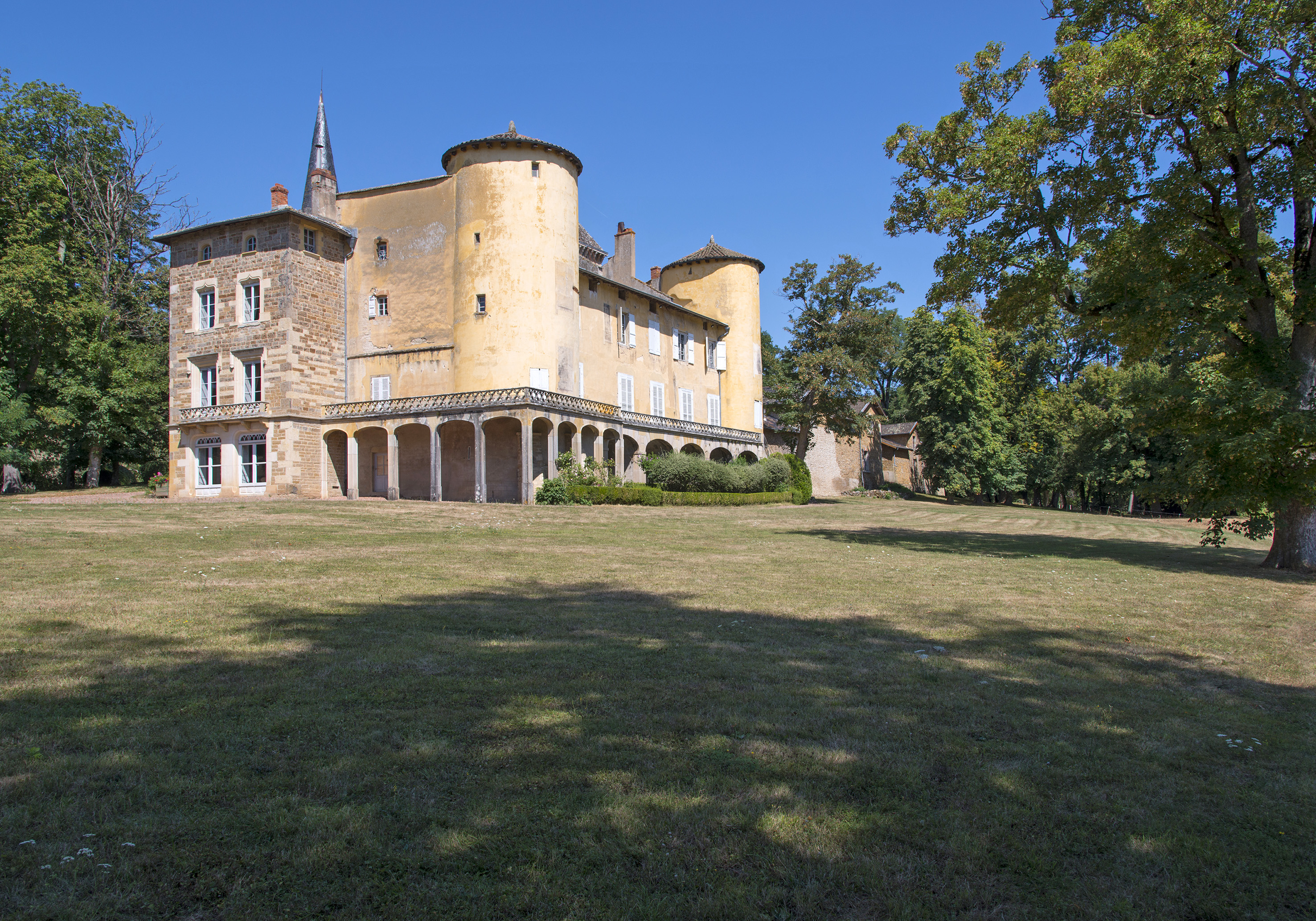 Château de Lamartine à Saint Point Crédit Photo A Doire CRT Bourgogne Franche-Comté 