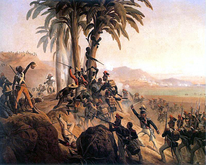 Combat  Saint-Domingue,RAE 