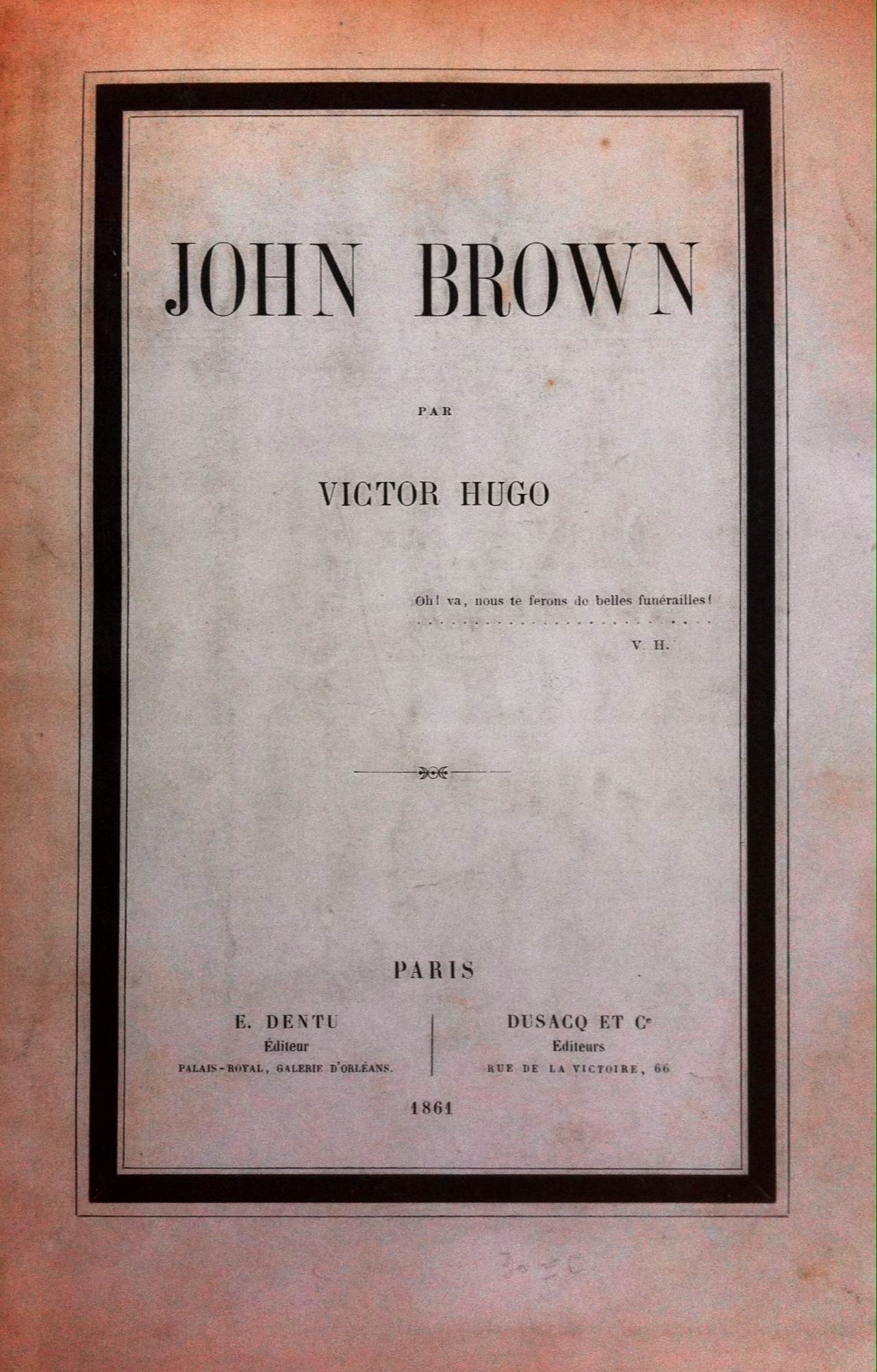 john brown jmh titre