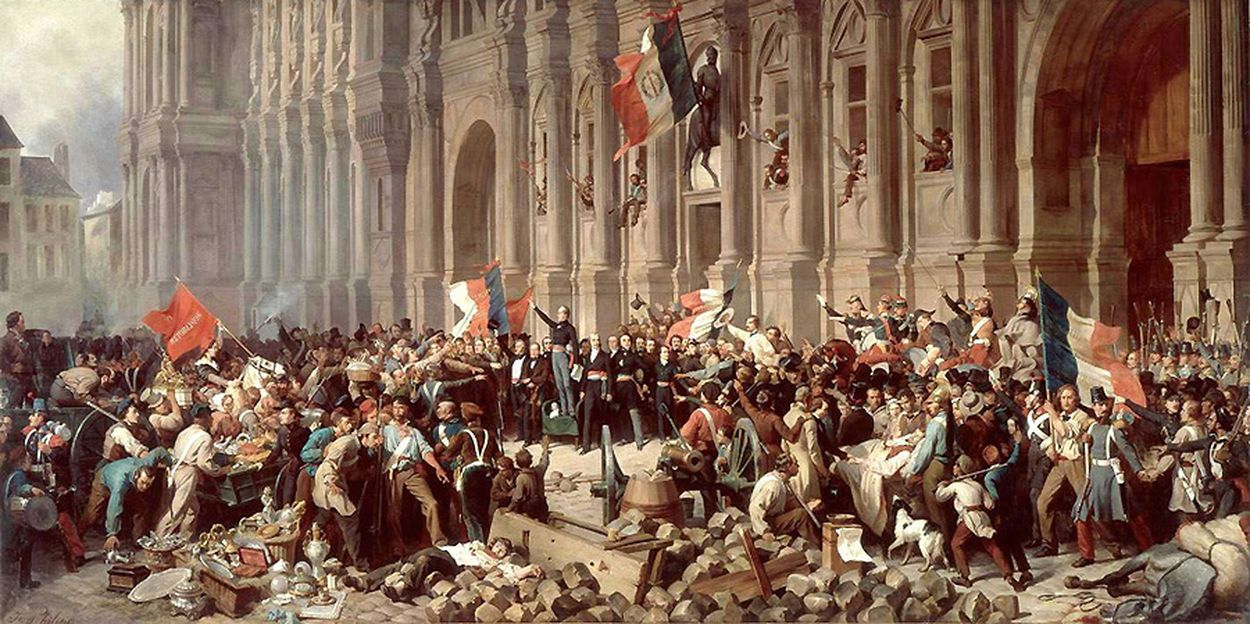 La révolution de 1848 - Lamartine à l'Hôtel de Ville©RAE