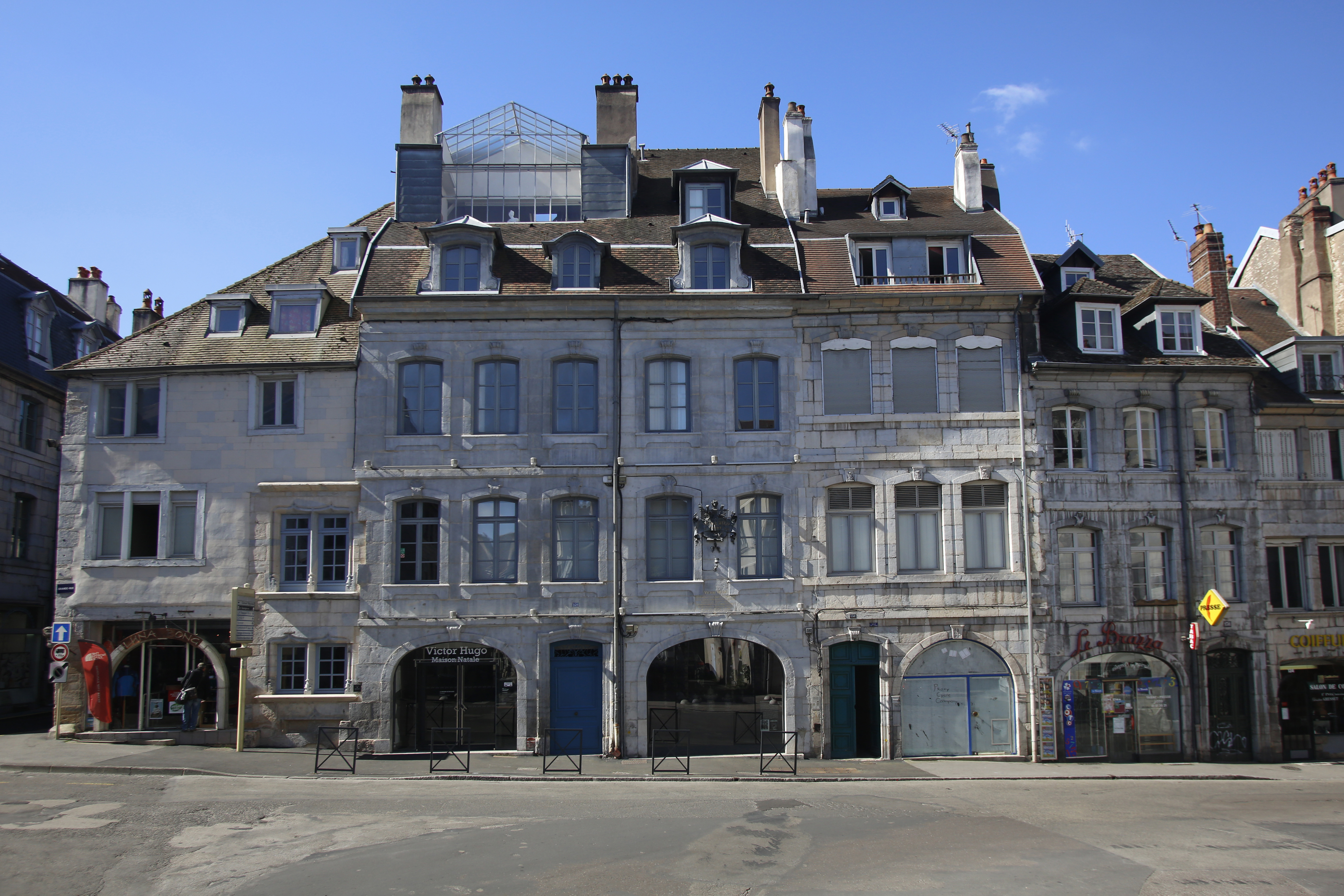 muse Victor Hugo  facade ville besancon