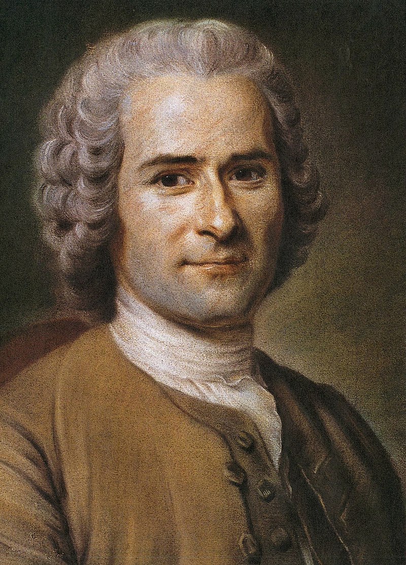 Portrait de Jean-Jacques Rousseau, RAE