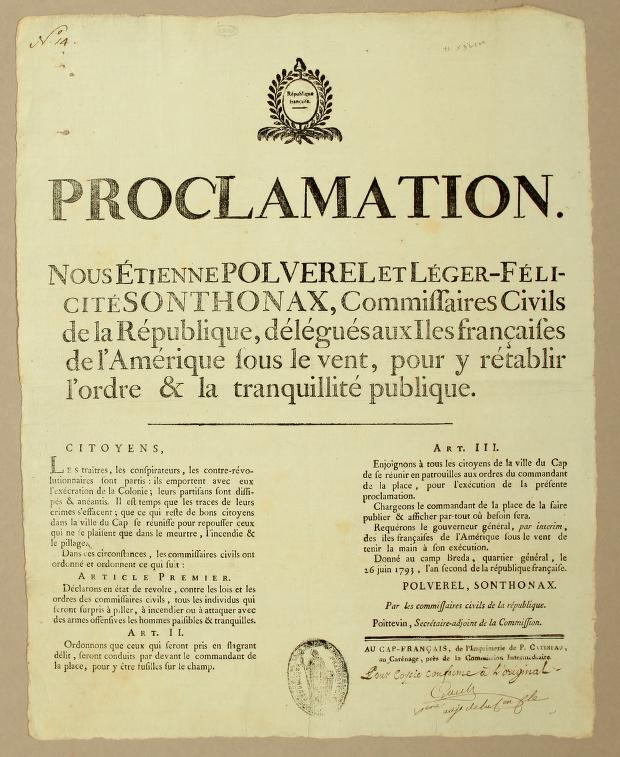 proclamation 1,©RAE